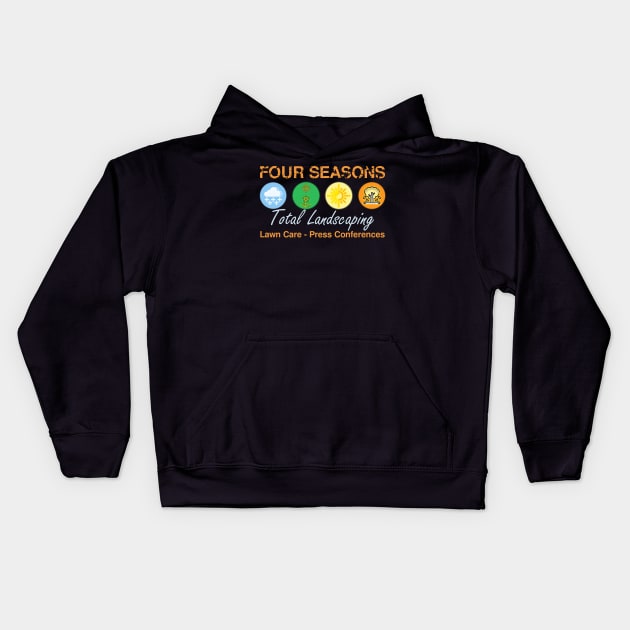 Four Seasons Total Landscaping Kids Hoodie by ZenCloak